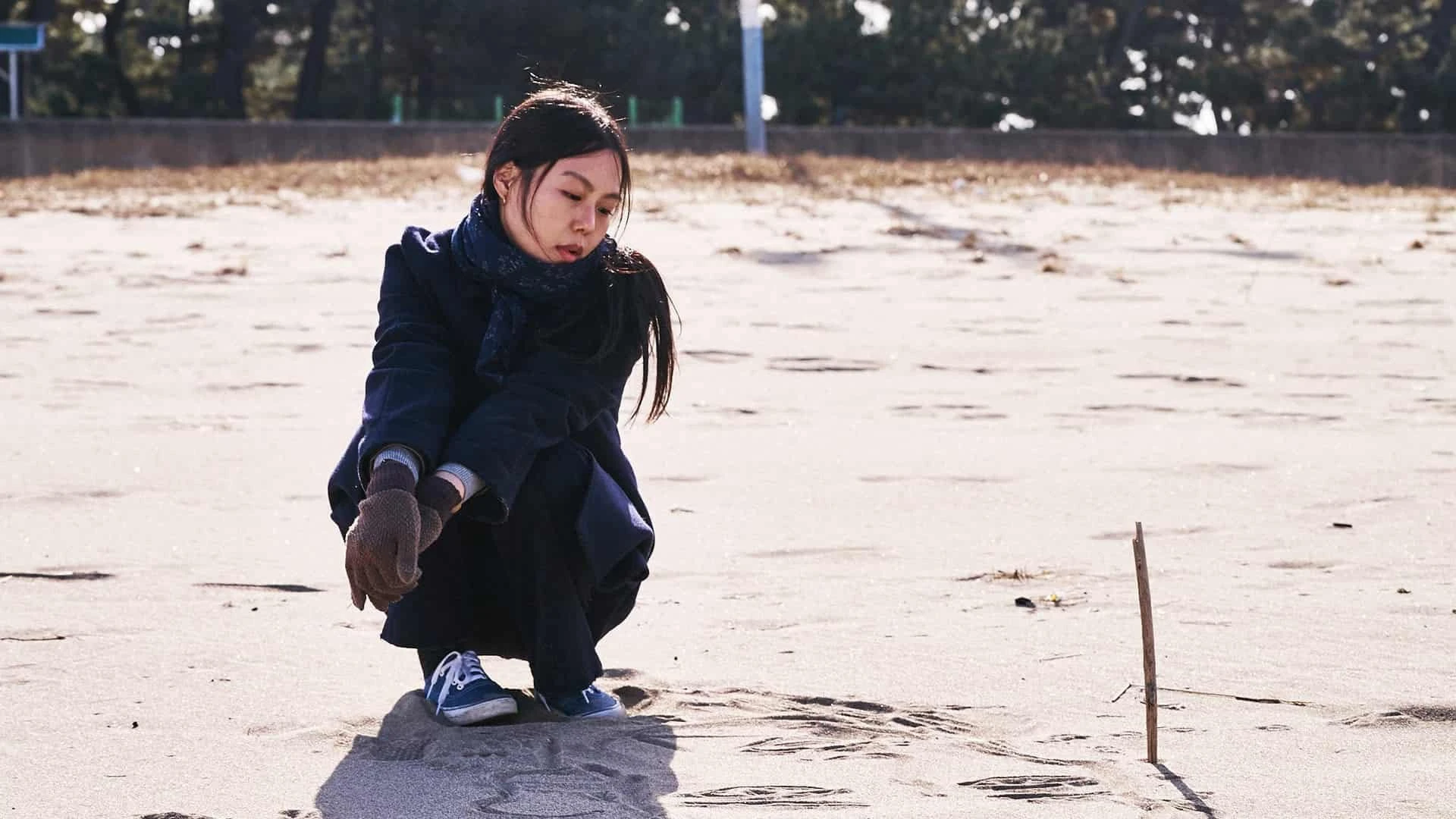 دانلود فیلم On the Beach at Night Alone 2017