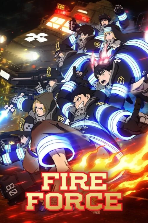 دانلود انیمه Fire Force