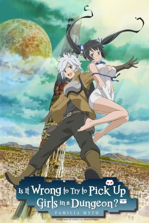 دانلود انیمه Is It Wrong to Try to Pick Up Girls in a Dungeon?