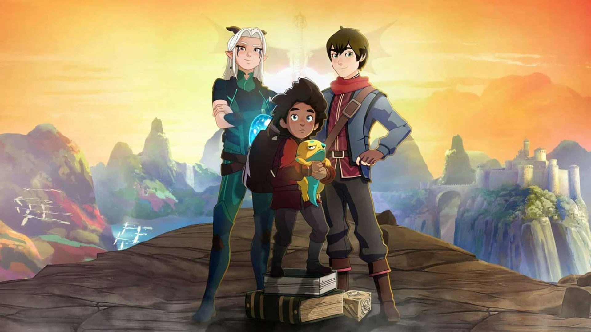 دانلود انیمیشن سریالی The Dragon Prince